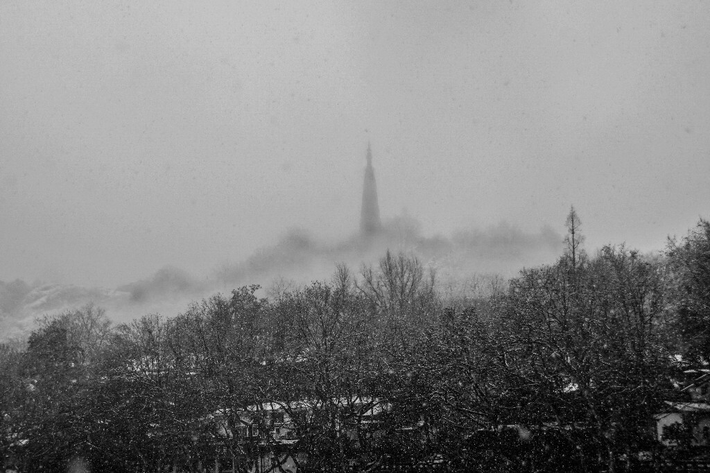 snowy day in winter 2014<br />
taken in hangzhou 