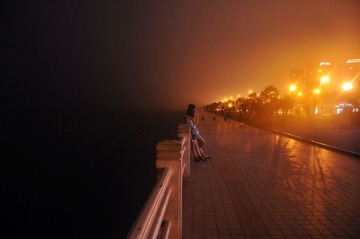 夜·海边