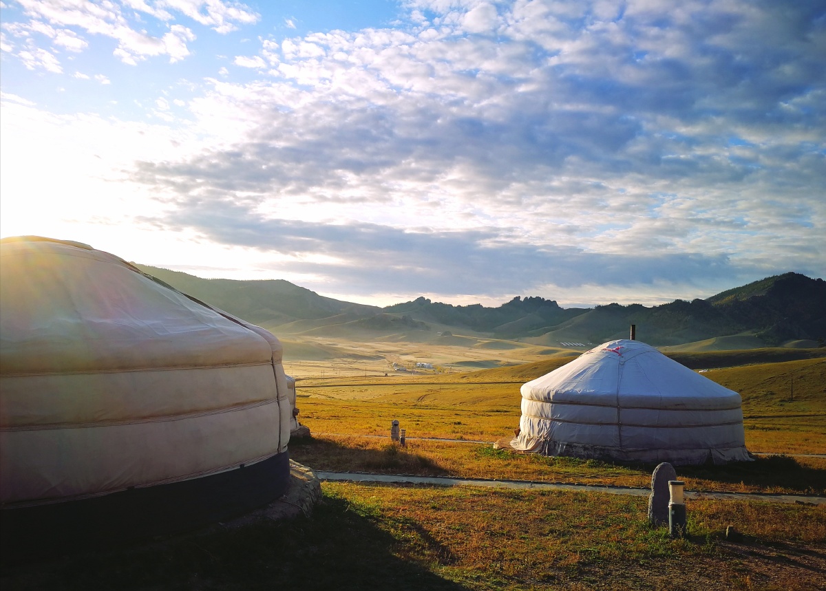 草原晨光 乌兰巴托