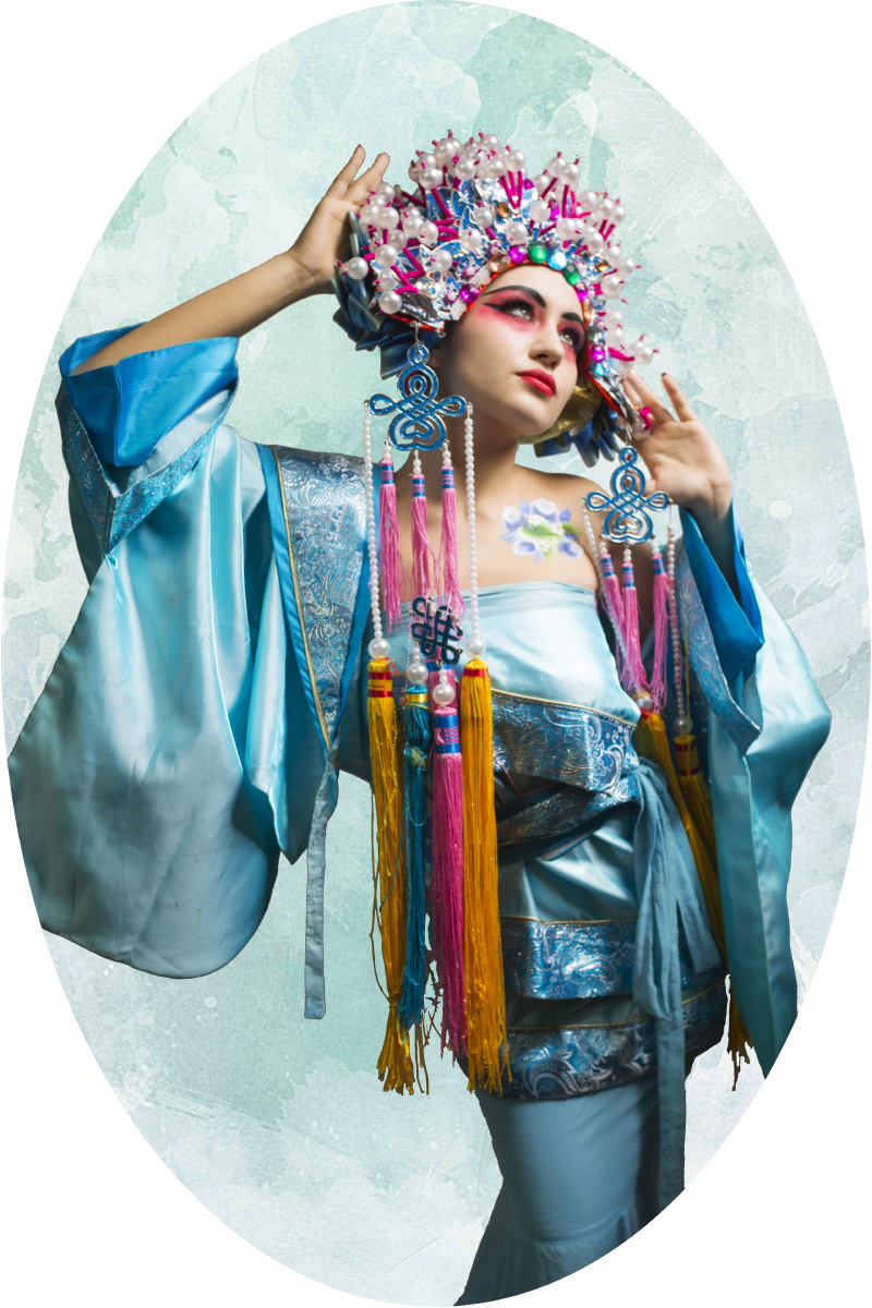 京剧彩绘——冷