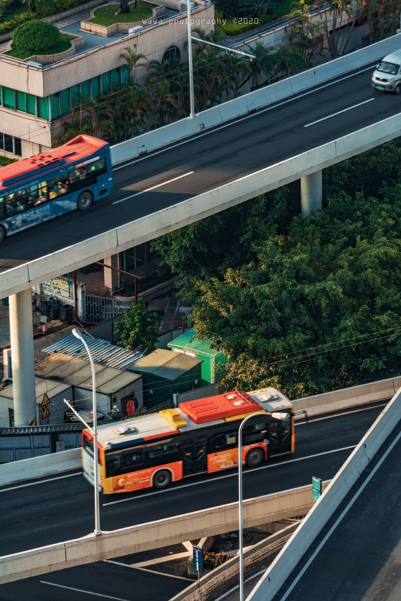 繁忙的立交桥 东濠涌高架桥 - 蛙大侠