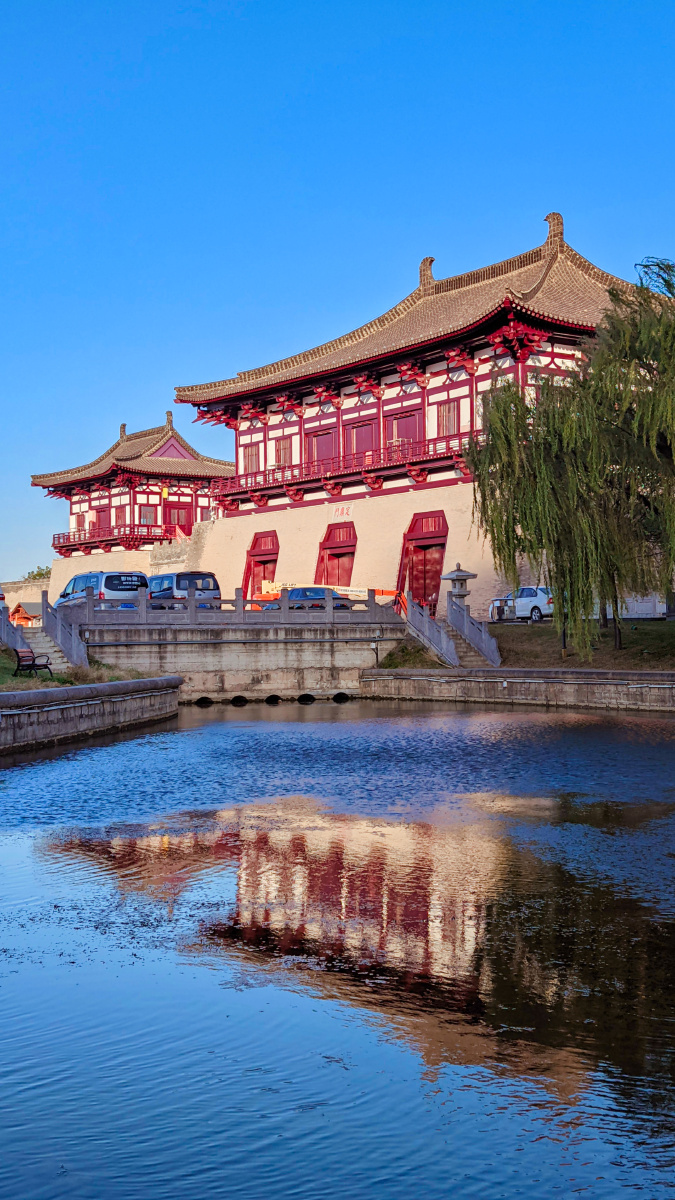 冬日里的定鼎门