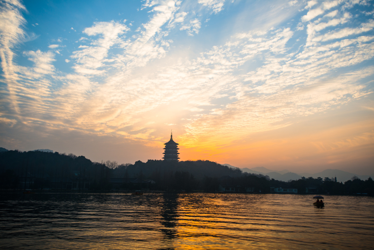 西湖风光-雷峰夕照1