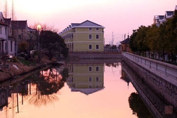 夕阳丢了...