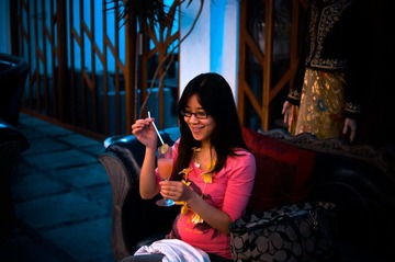梦幻沙滩 Villa's welcome drink