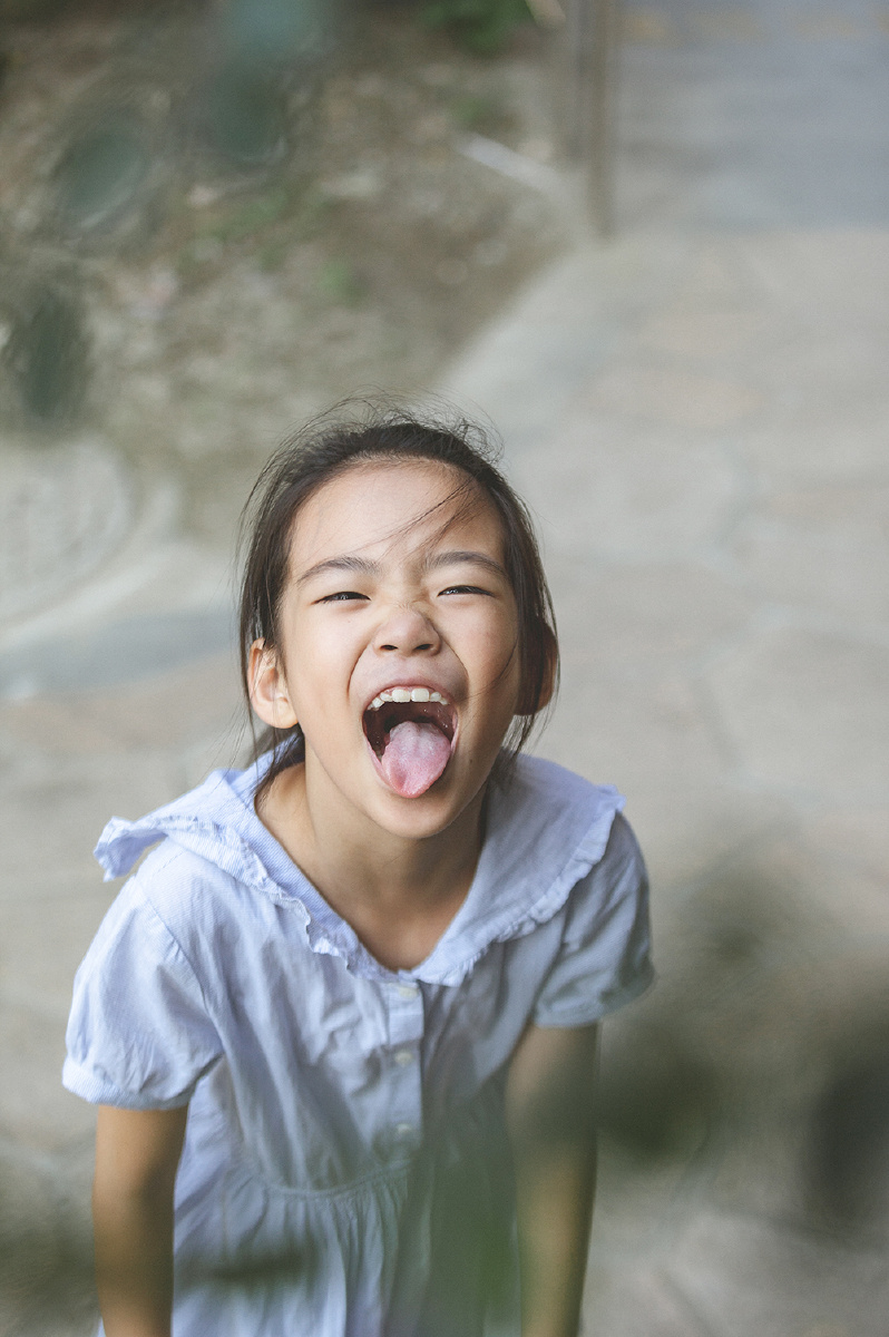 2020夏末九岁女儿依旧调皮