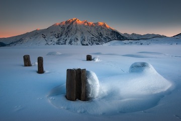 阿勒泰雪原