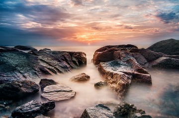 鼓浪屿日落