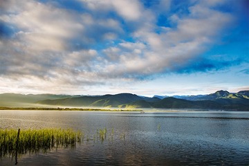 泸沽湖日出3