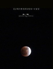 至少我们曾同时仰望过同一片星空