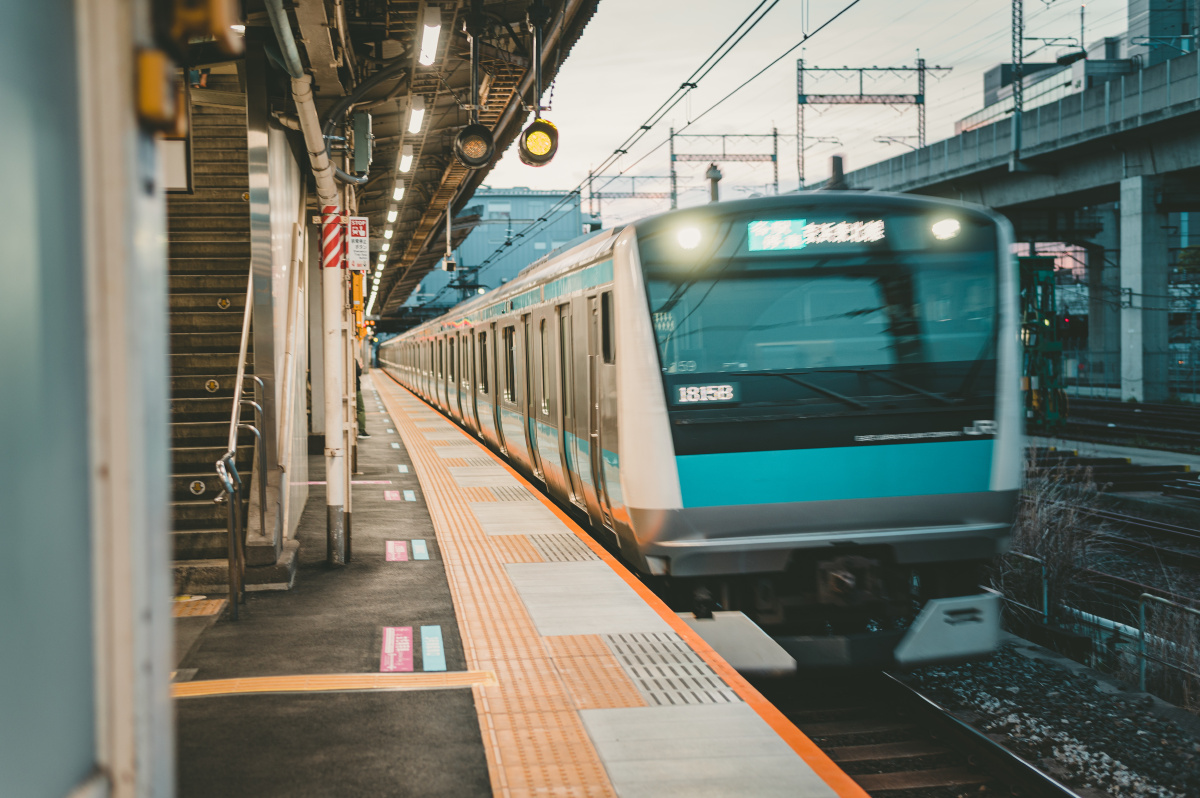 东京电车jr东日本山手线京滨东北线经由jr田端站中央线快速经由jr新宿