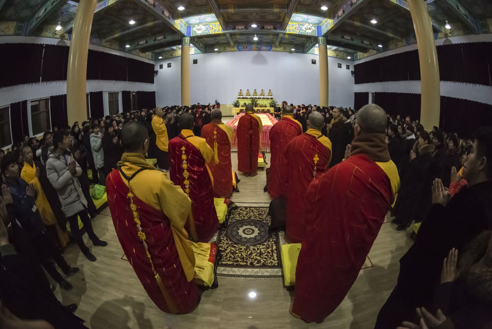 《祈福传灯法会》组照