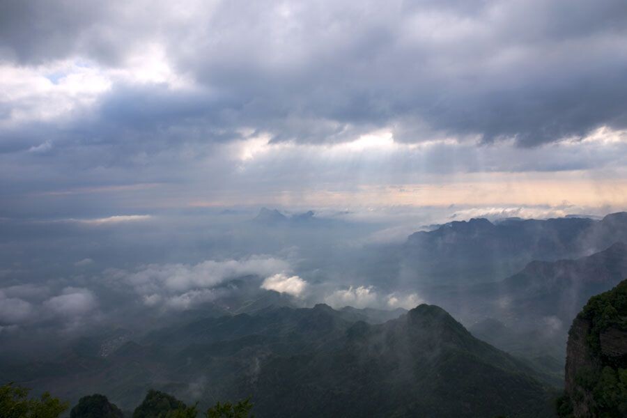 河北邯郸古武当山--云海