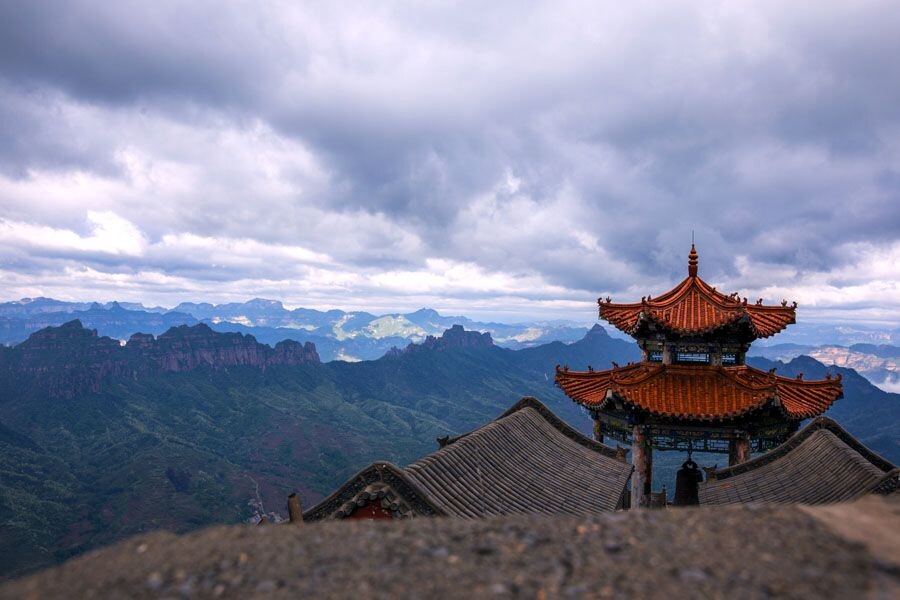 河北邯郸古武当山--云海