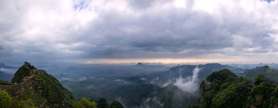河北邯郸古武当山--云海