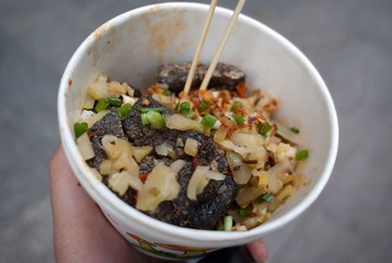 湖南的色臭豆腐