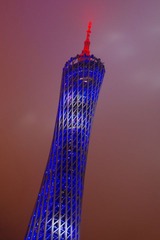 夜空的广州塔