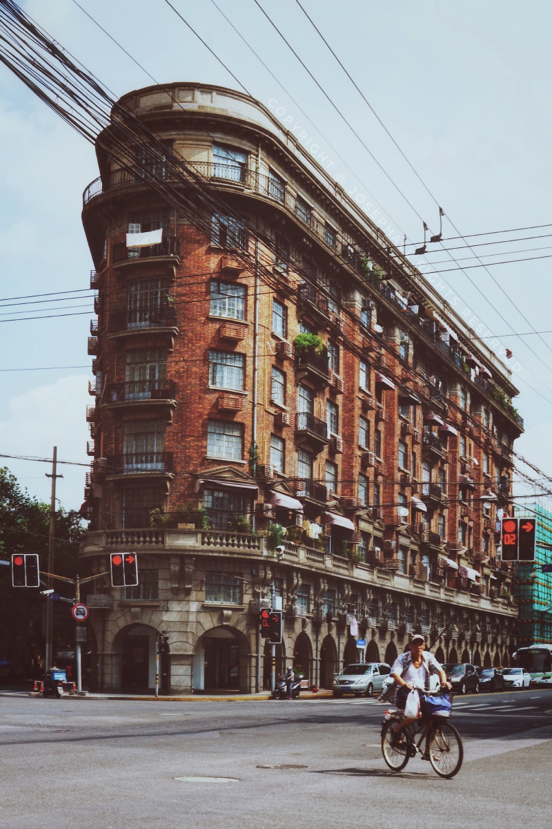 武康大楼做旧照