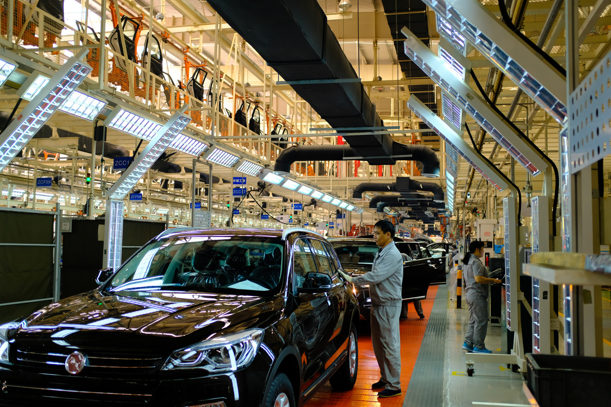 汉腾汽车生产基地