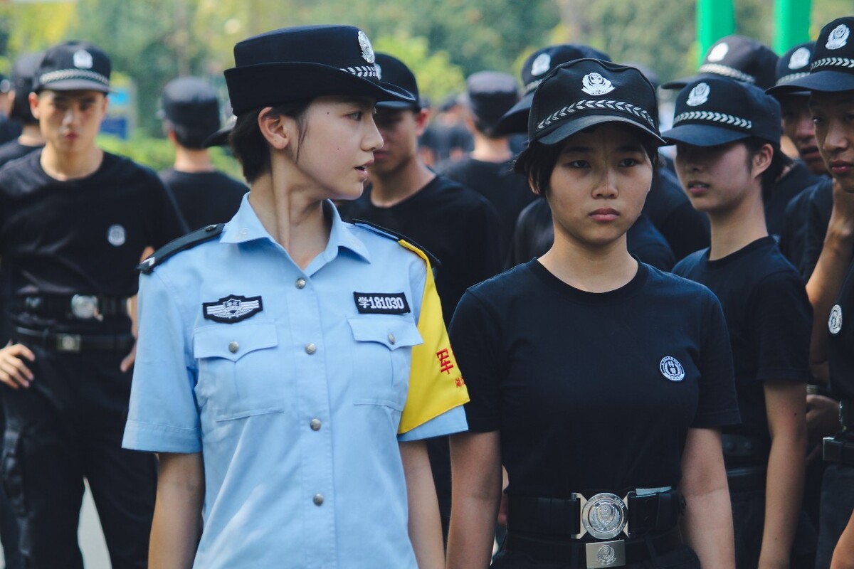 湖北警官学院新生军训