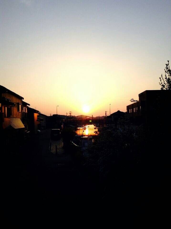 夕陽西下