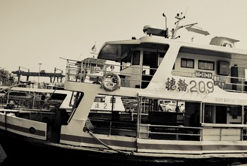 前往黄埔军校的渡轮