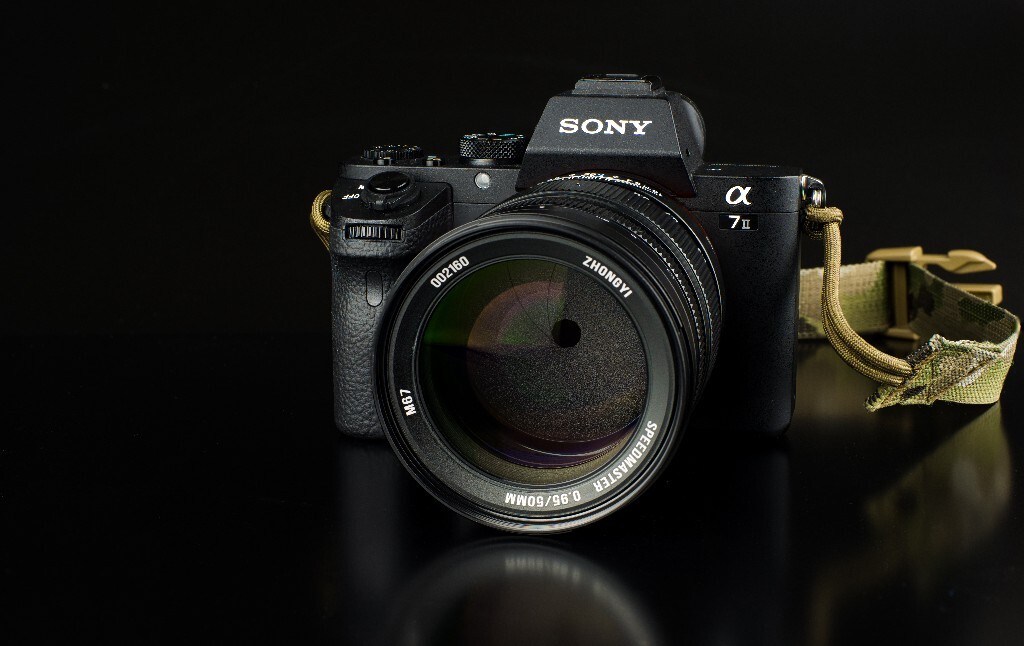 中一光学50mm F0.95 Pro搭配Sony A7 Mark II