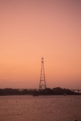 妈屿岛的电塔