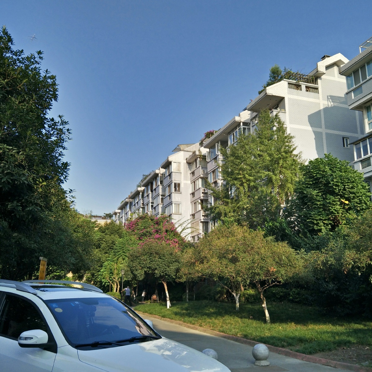 空气好了,天也蓝了