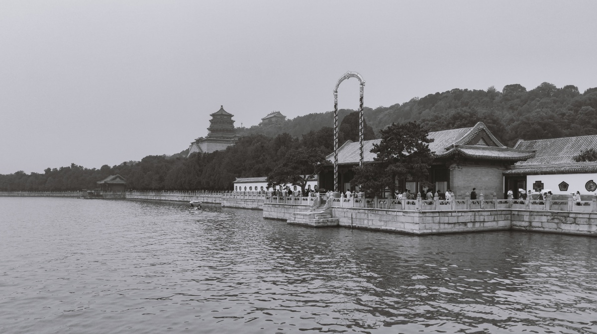 颐和园里的码头