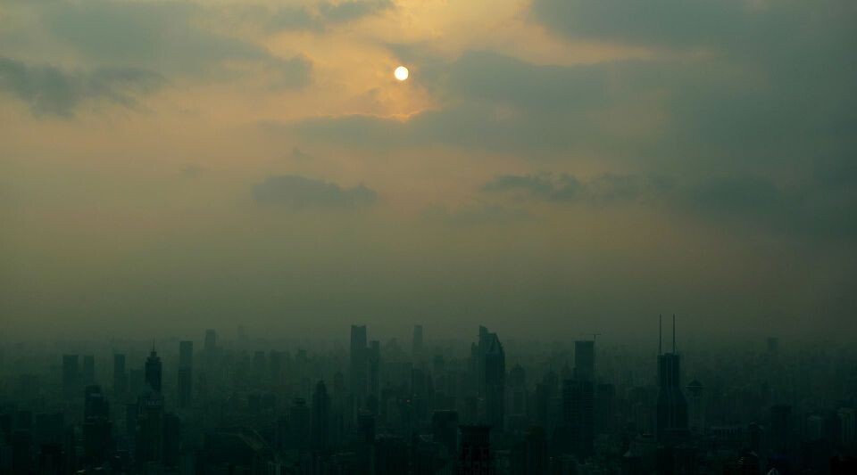 夕阳<br />
