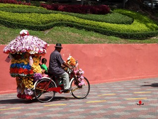 特色人力花车