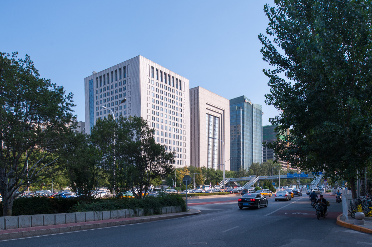 移轴镜头下的朝阳门