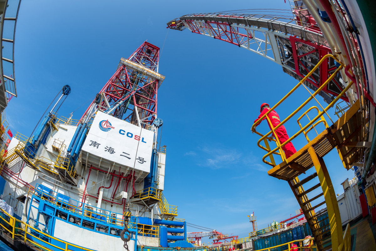 中国海油南海二号钻井平台