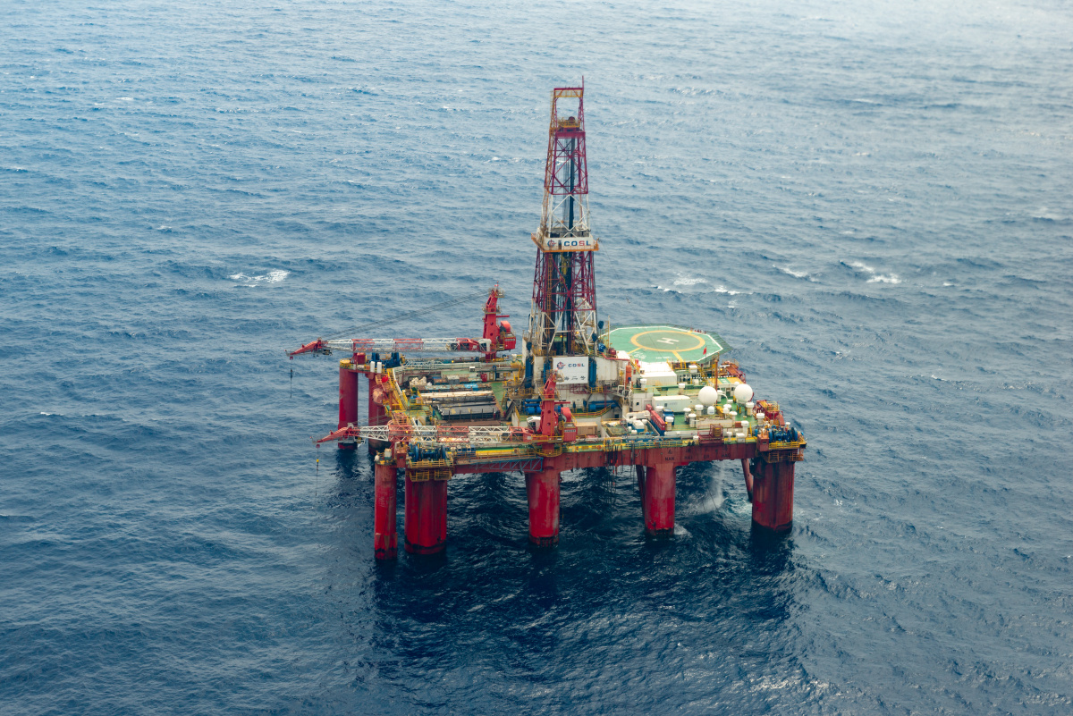 中国海油南海二号钻井平台