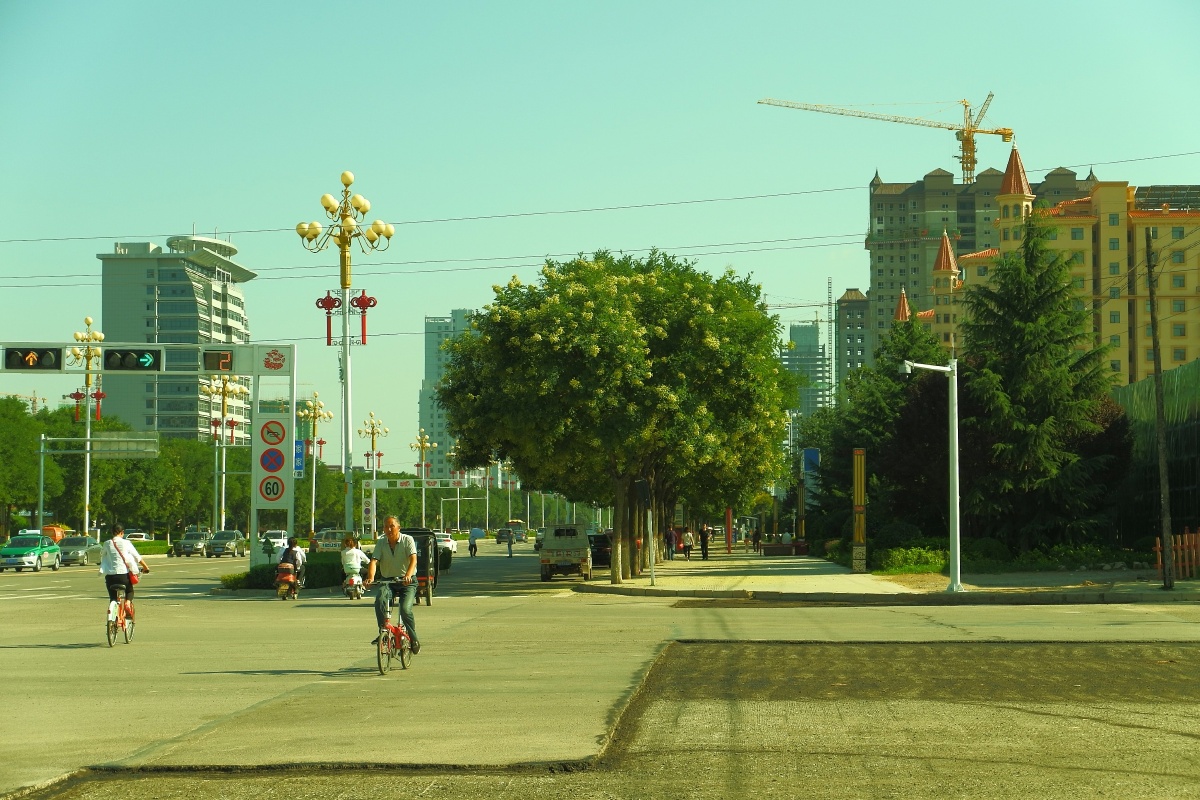 夏天的街道