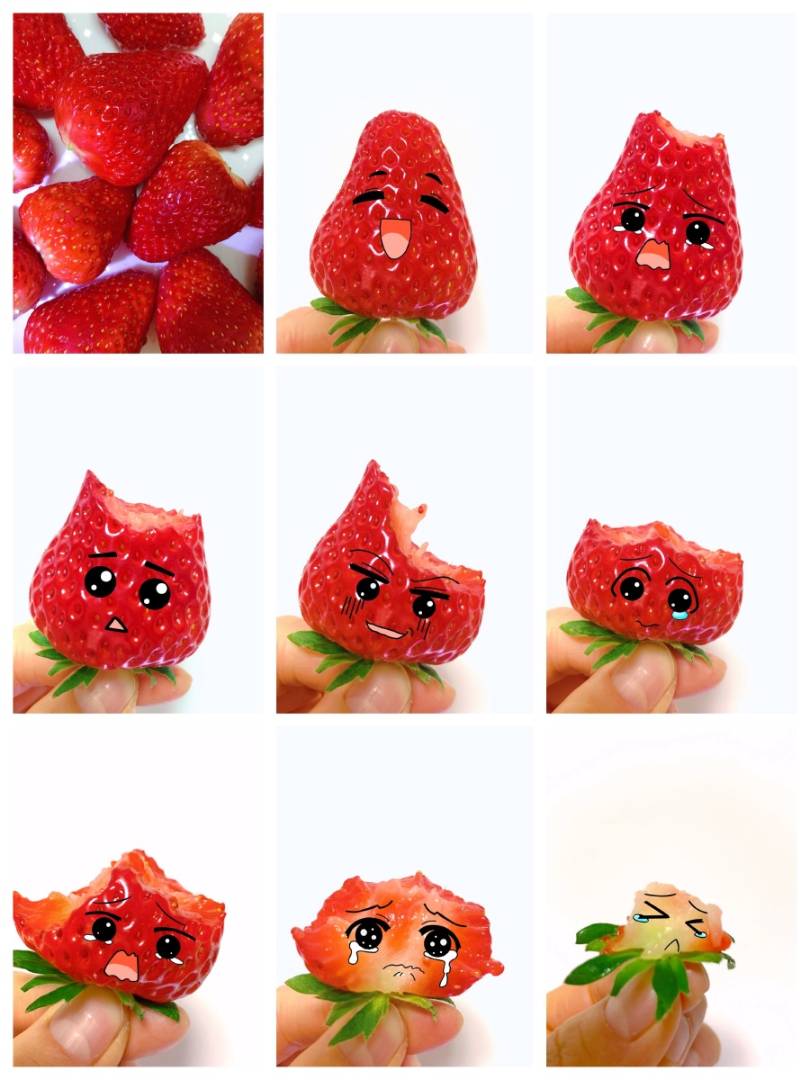 2021第一颗草莓莓心莓肺莓烦恼muamuamua一颗一颗把你吃掉