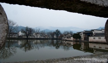 细雨宏村