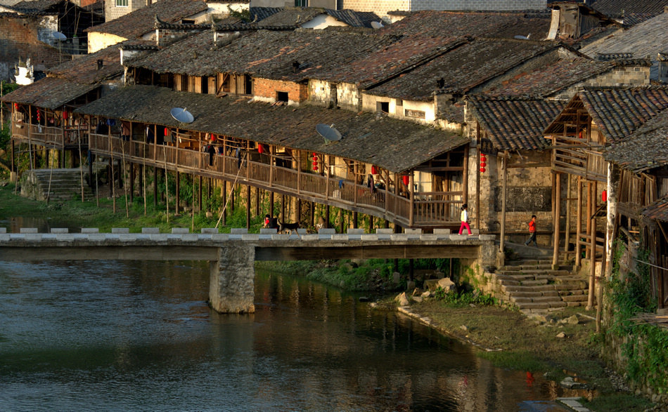 东埠人家 br /> 摄于瑶里风景区.