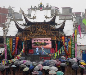 雪中送戏（组照6）