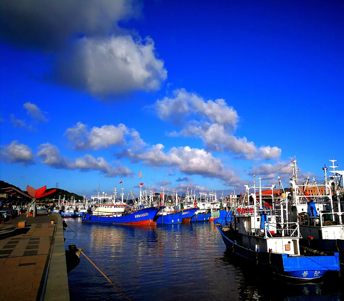 渔港风情,一派魅力,诱惑迷人.
