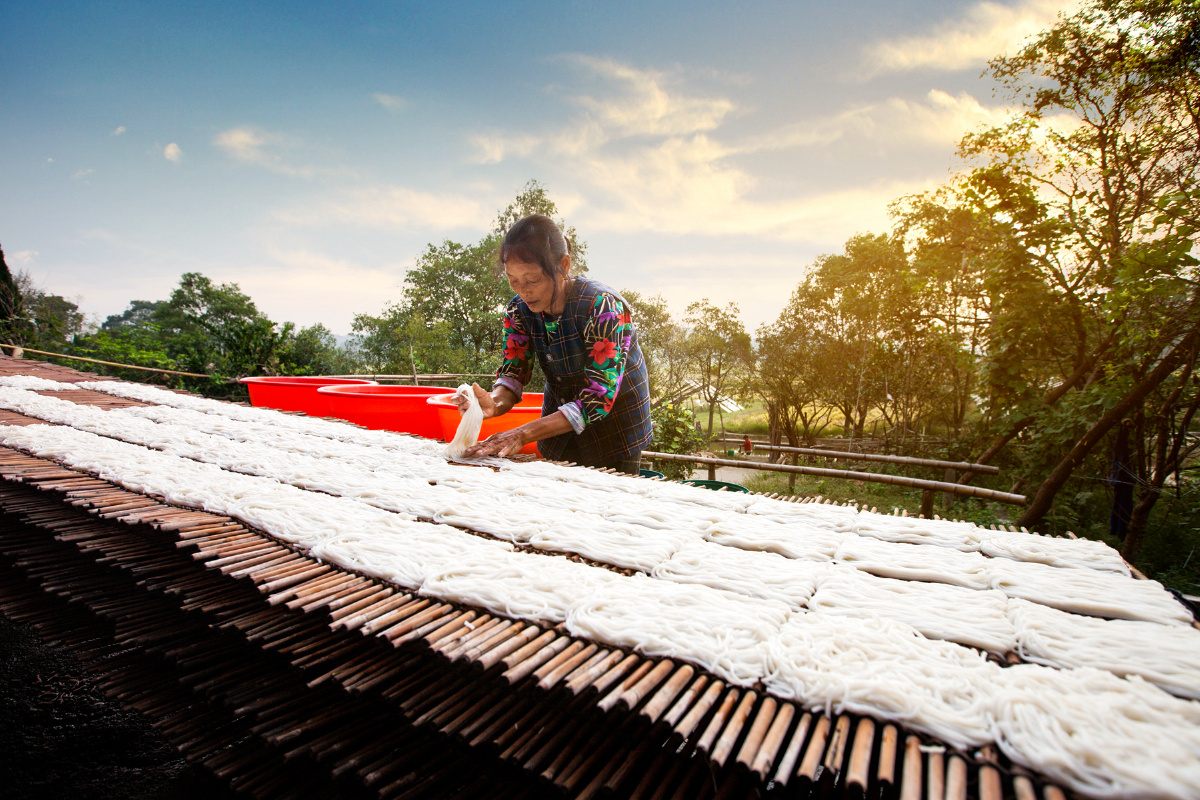 【龙下传统米粉】