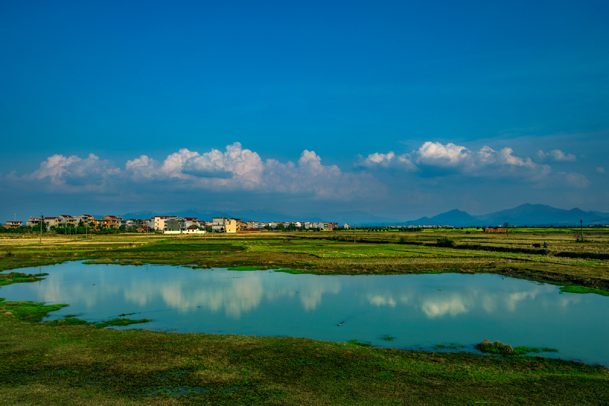 江西新干乡村田园风光