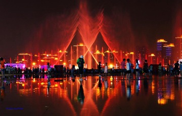 Musical fountain