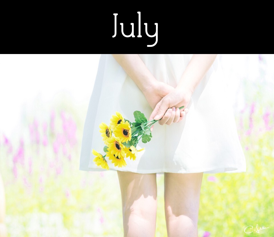 7月<br />
小清新客片~<br />
