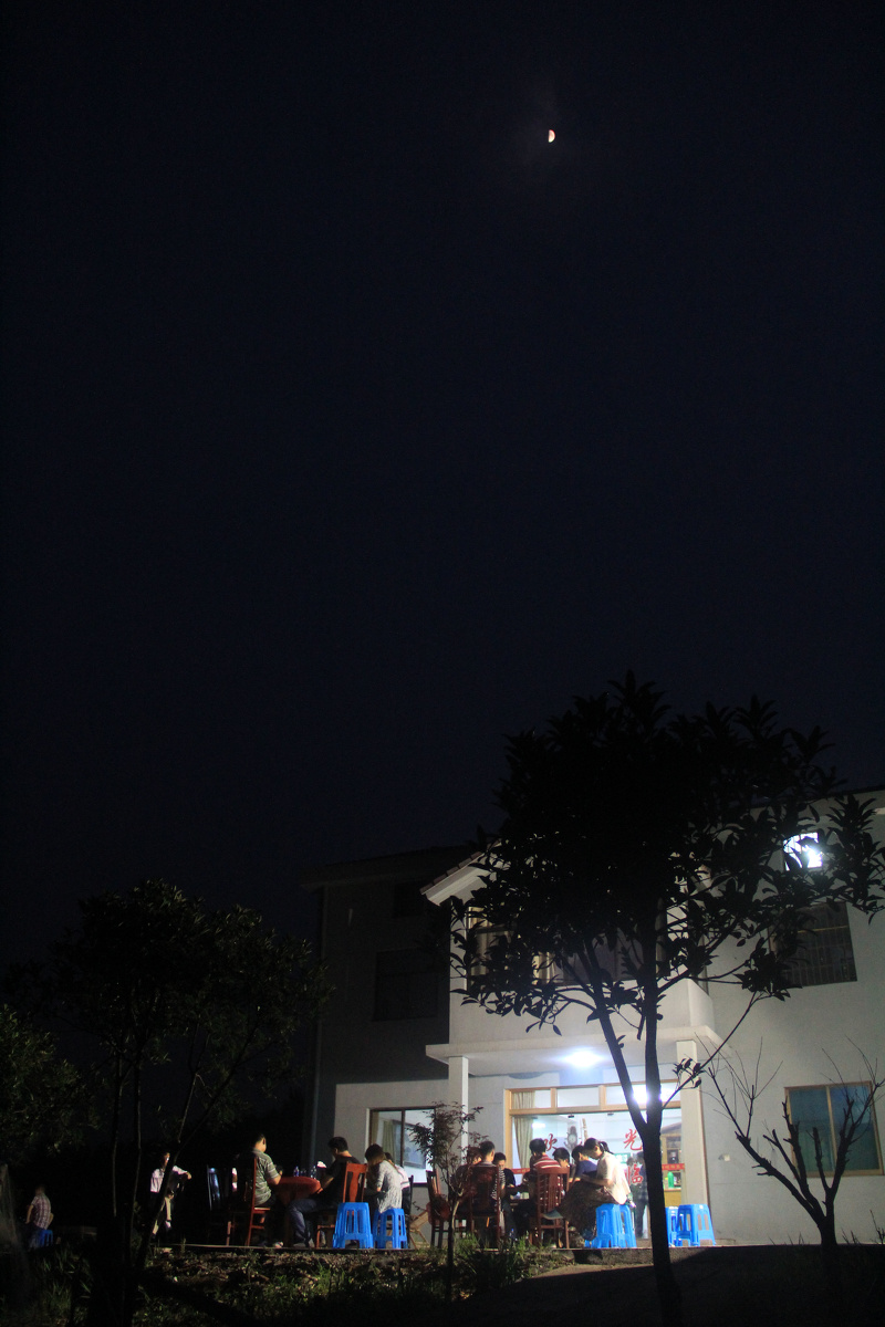 真实镜头下的夏日夜色