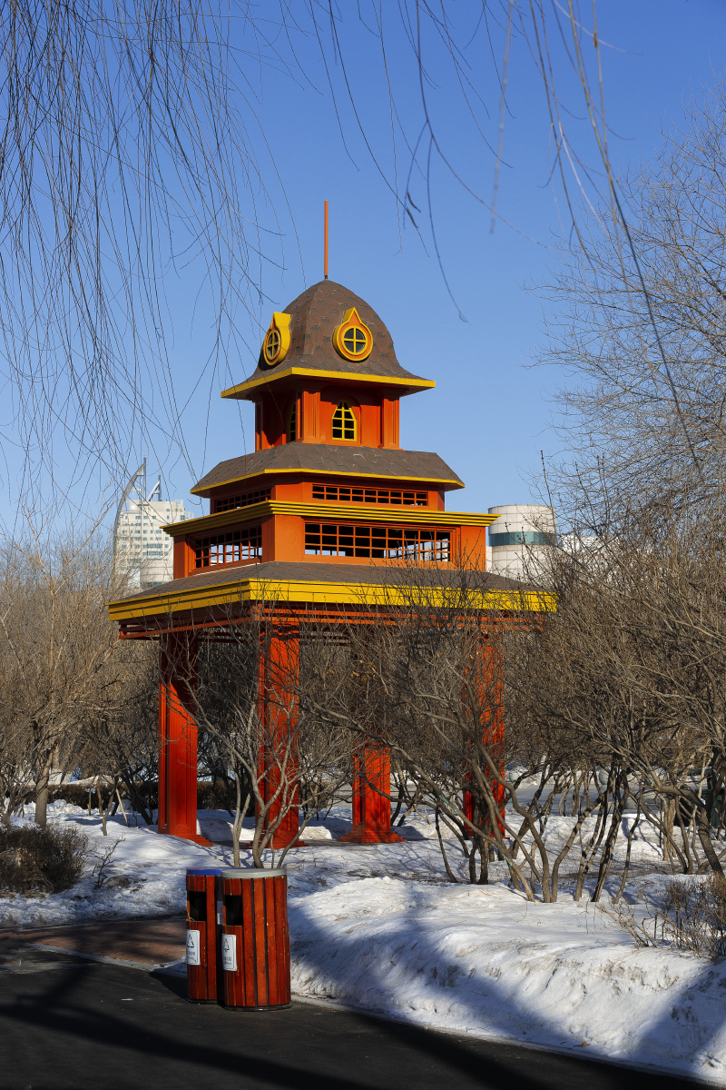 哈尔滨斯大林公园的欧洲风