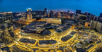灯火银泰城