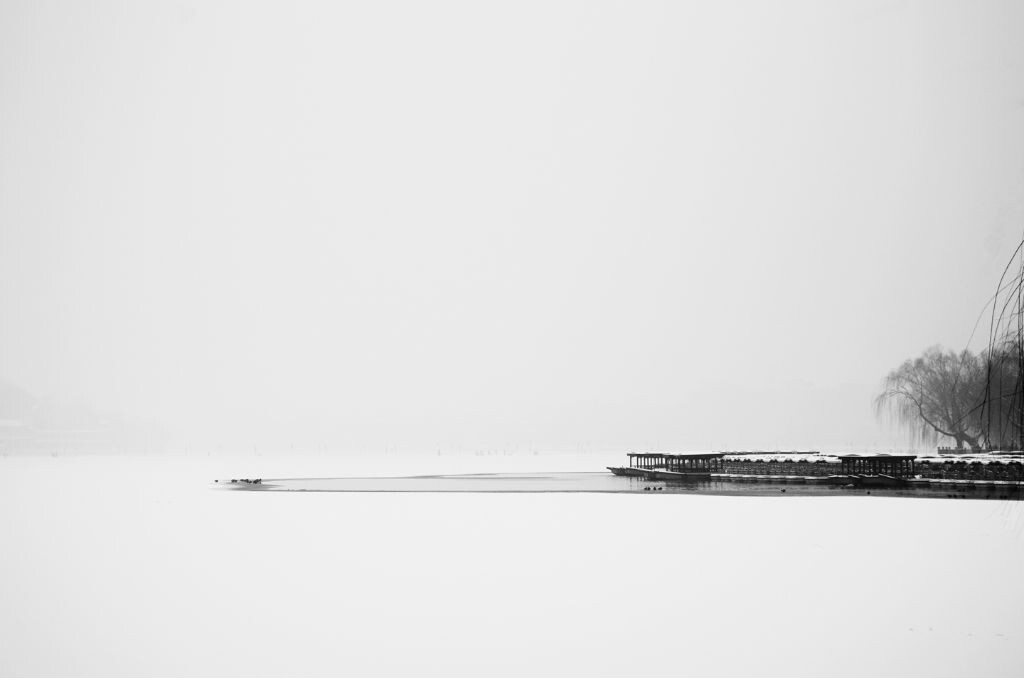 雪后的北海