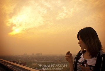 夕阳之辉